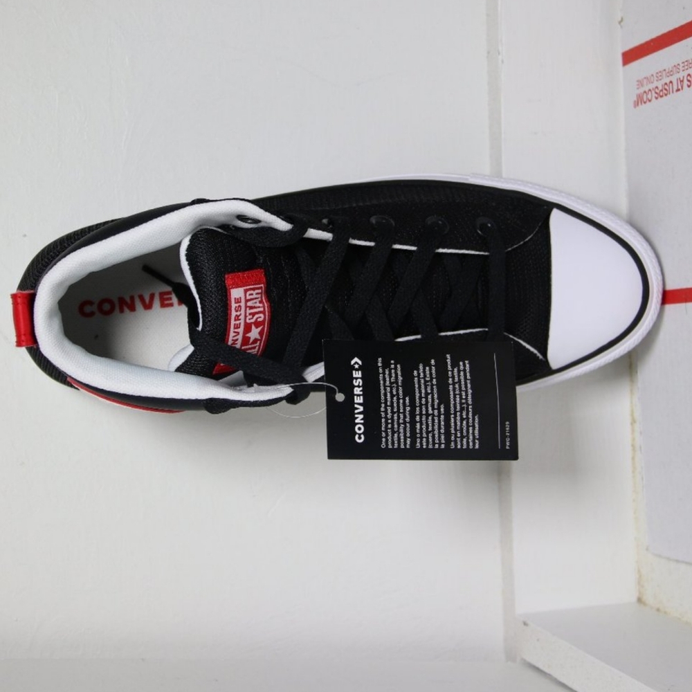 Converse Black Chuck Taylor All Star STREET MIDS - Picture 7 of 7